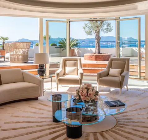 Penthouse Suite at Hôtel Martinez